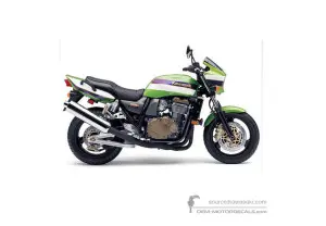Decals for Kawasaki ZRX1200R 2002 - Green • Kawasaki OEM Decals