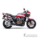 Kawasaki ZRX1200R 2002 - Rood