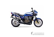 Naklejki do Kawasaki ZRX1200R 2003 - Niebieski • Kawasaki Naklejki OEM