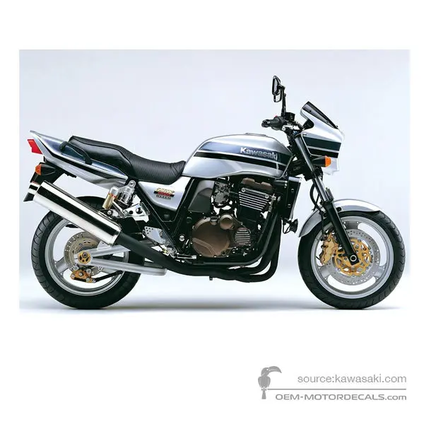 Kawasaki ZRX1200R 2003 - Argento - Galaxy Silver Type 2 / Pearl Chateau Grey Metallic