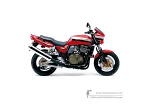 Decals for Kawasaki ZRX1200R 2004 - Red • Kawasaki OEM Decals