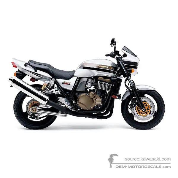 Kawasaki ZRX1200R 2004 - Argento - Galaxy Silver Type 2