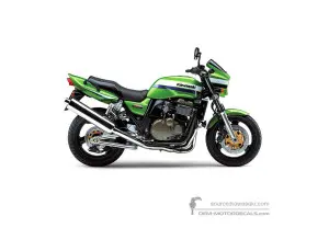 Decals for Kawasaki ZRX1200R 2005 - Green • Kawasaki OEM Decals