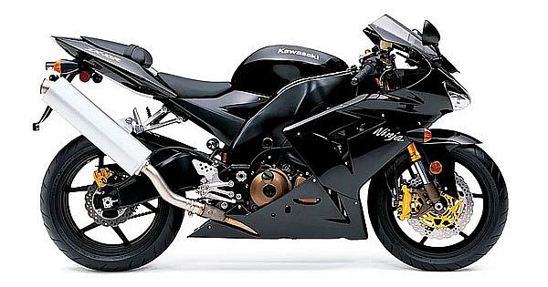 OEM Decals Kawasaki ZX10R 2004 - Black • Original Stickers