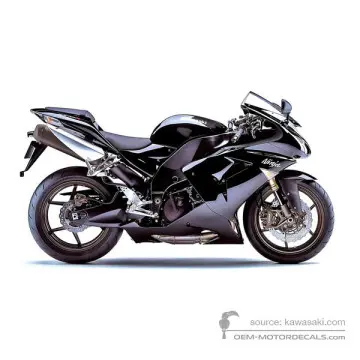 Kawasaki ZX10R 2006 - Nero - Ebony