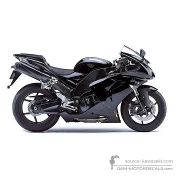 Kawasaki ZX10R 2007 - Nero - Ebony