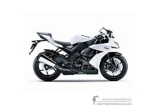 Pegatinas para Kawasaki ZX10R 2009 - Blanco • Kawasaki Pegatinas OEM
