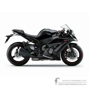Kawasaki ZX10R 2011 - Nero - Ebony
