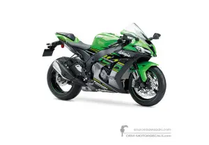 Pegatinas para Kawasaki ZX10R 2018 - Verde • Kawasaki Pegatinas OEM