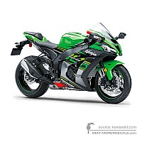 tam☆ れんげ 10 37019 # 08 09 10 Kawasaki ZX10 ZX10R Rear Left Blinker Turn