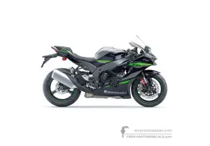 Pegatinas para Kawasaki ZX10R 2024 - Gris • Kawasaki Pegatinas OEM