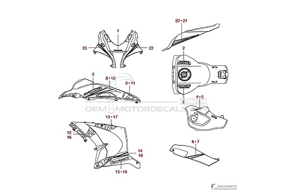 Kawasaki ZX10RR 2019 - Zielony