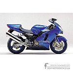 Kawasaki ZX12R 2001 - Blau