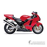 Kawasaki ZX12R 2002 - Rosso