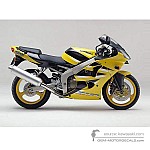 Kawasaki ZX6R 2001 - Yellow