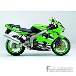 Kawasaki ZX6R 2002 - Grün