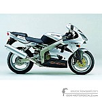 Kawasaki ZX6R 2002 - Argento