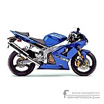 Kawasaki ZX6R 2003 - Blau