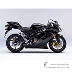 Kawasaki ZX6R 2006 - Nero