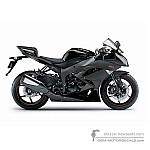 Kawasaki ZX6R 2011 - Ebony