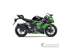 Naklejki do Kawasaki ZX6R 2016 - Zielono Czarny • Kawasaki Naklejki OEM