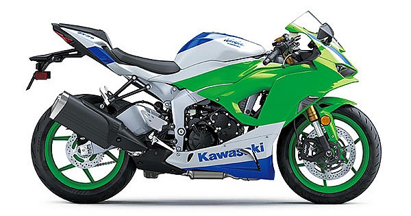 N‪ ·͜·様へ♥7/4 OEM Decals Kawasaki NINJA ZX6R ANNIVERSARY EDITION 2024 - White