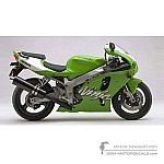 Kawasaki ZX7R 1998 - Vert