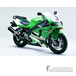 Kawasaki ZX7R 2000 - Green