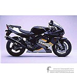 Kawasaki ZX7R 2001 - Ebony
