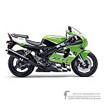 Kawasaki ZX7R 2002 - Verde