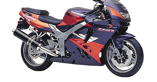 OEM Decals Kawasaki ZX9R 1996 - Purple • Original Stickers