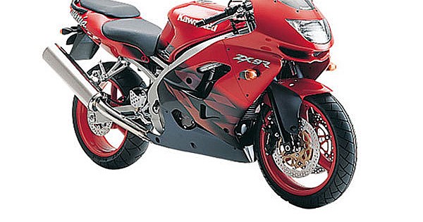 ^._.^♡ OEM-stickers Kawasaki ZX9R 1999 - Rood • Originele Decals
