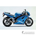 Kawasaki ZXR750 1991 - Blue