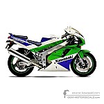 Kawasaki ZXR750 1992 - Green