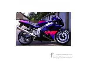 Decals for Kawasaki ZXR750 1994 - Ebony • Kawasaki OEM Decals