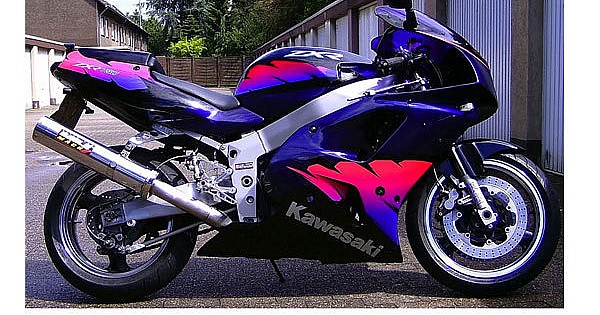 OEM Decals Kawasaki ZXR750 1994 - Ebony • Original Stickers