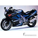 Kawasaki ZZR600 1990 - Niebieski