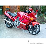 Kawasaki ZZR600 1990 - Czerwony