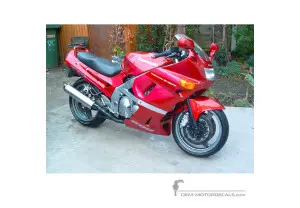 Decals for Kawasaki ZZR600 1990 - Red • Kawasaki OEM Decals
