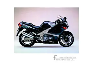 Decals for Kawasaki ZZR600 1993 - Gray • Kawasaki OEM Decals