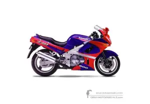 Decals for Kawasaki ZZR600 1993 - Purple • Kawasaki OEM Decals