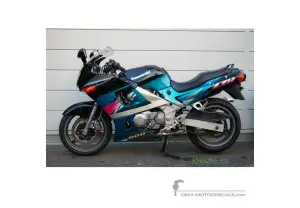 Decals for Kawasaki ZZR600 1994 - Green • Kawasaki OEM Decals