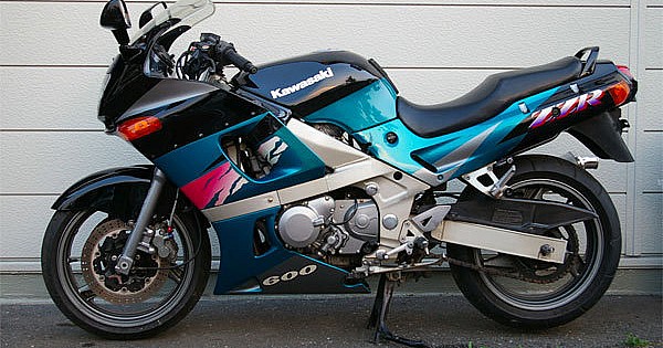 OEM Decals Kawasaki ZZR600 1994 - Green • Original Stickers