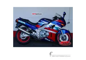 Decals for Kawasaki ZZR600 1995 - Blue • Kawasaki OEM Decals