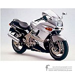 Kawasaki ZZR600 1997 - Srebrny