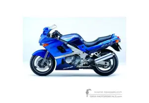 Decals for Kawasaki ZZR600 2001 - Blue • Kawasaki OEM Decals