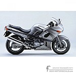 Kawasaki ZZR600 2002 - Zilver