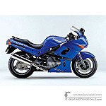 Kawasaki ZZR600 2003 - Blue