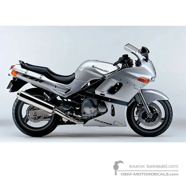 Kawasaki ZZR600 2003 - Silber - Galaxy Silver Type 2