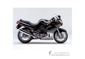 Decals for Kawasaki ZZR600 2006 - Ebony • Kawasaki OEM Decals